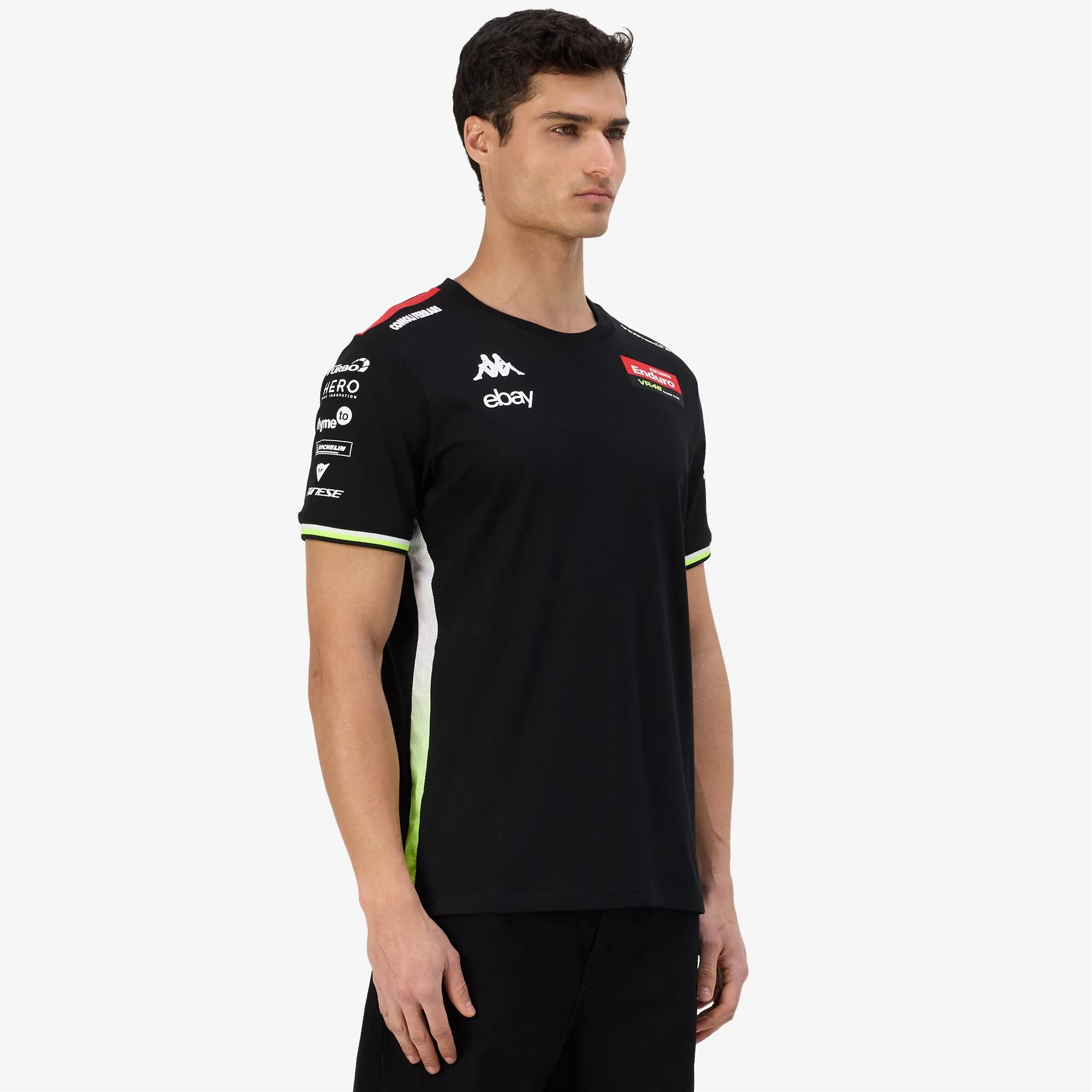AMIRIM VR46 - Active Jerseys - Shirt - Man - BLCK-NEON YELLOW-RED FLAME -NO SPONSOR - Image 5