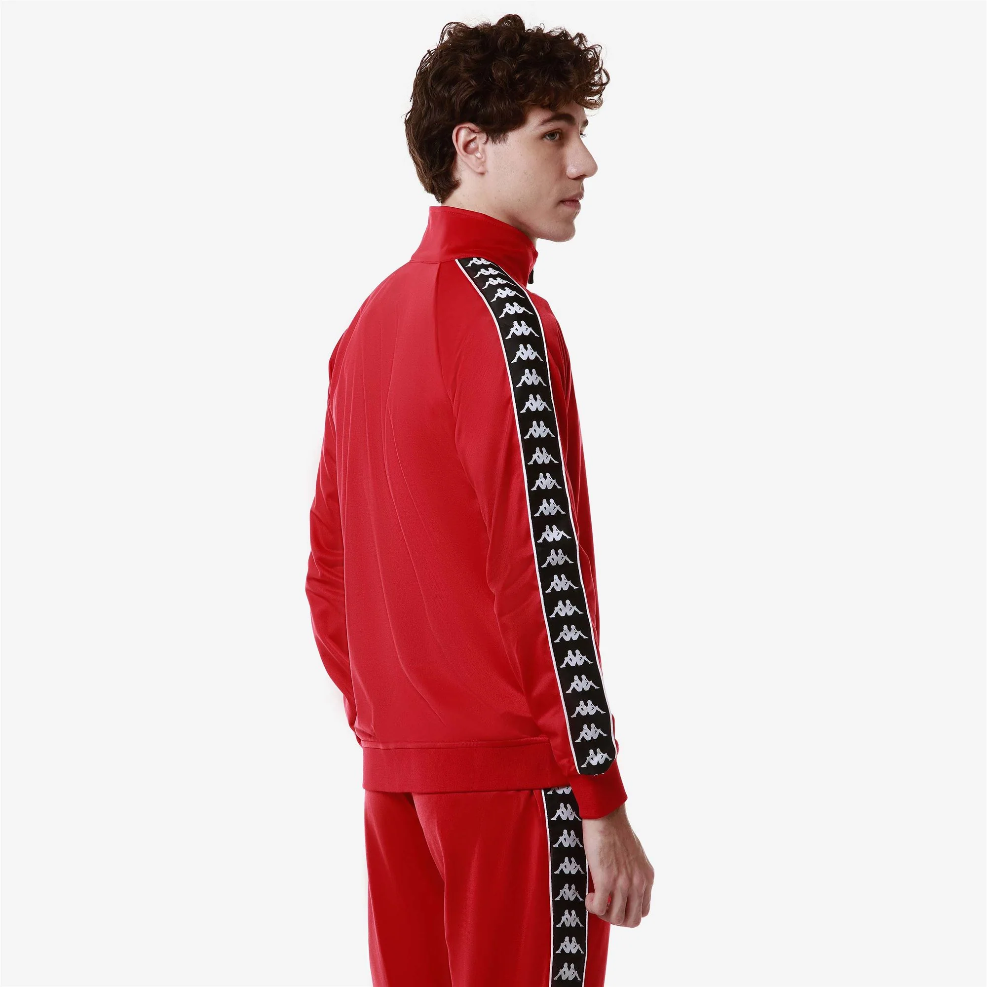 222 BANDA      ANNISTON SLIM - Fleece - Jacket - Man - RED-BLACK - Image 6