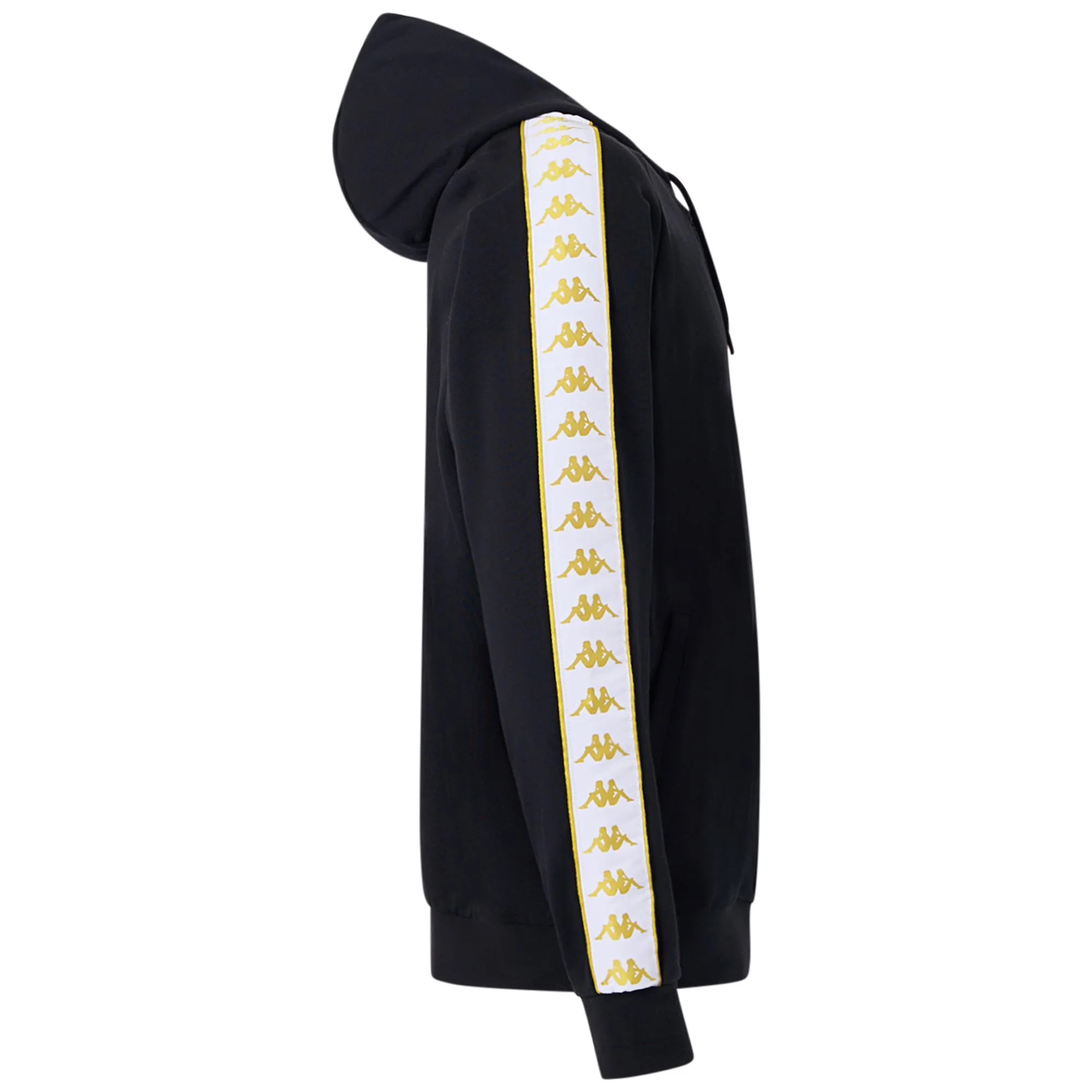 222 BANDA ZAMIN 3 - Fleece - Jacket - Man - BLACK-YELLOW GOLD RICH-WHITE - Image 3