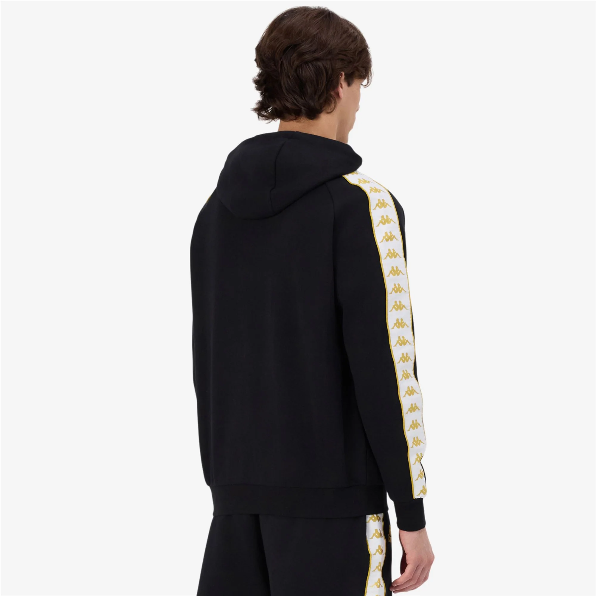 222 BANDA ZAMIN 3 - Fleece - Jacket - Man - BLACK-YELLOW GOLD RICH-WHITE - Image 7