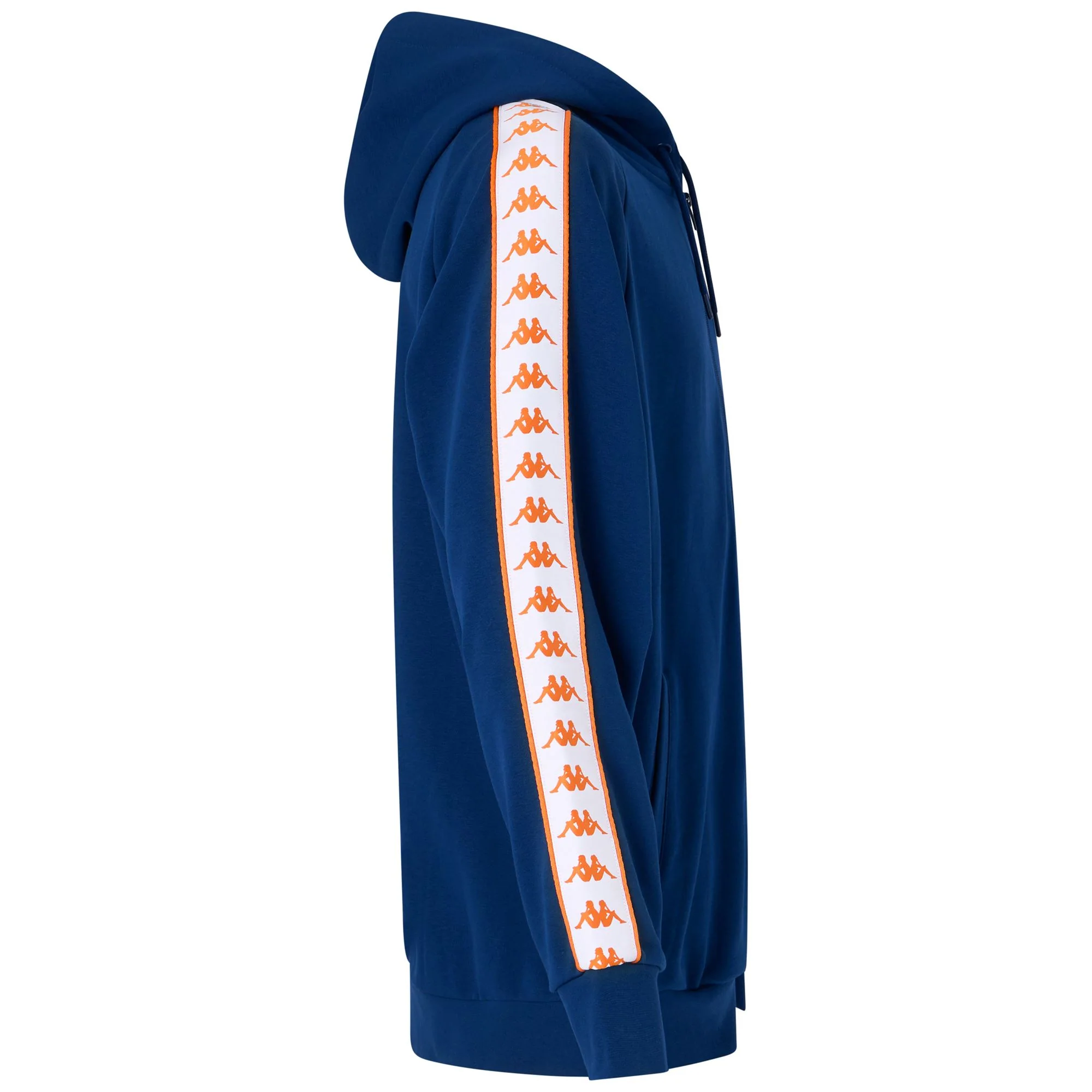 222 BANDA    ZAMIN 3 - Fleece - Jacket - Man - BLUE DK-ORANGE - Image 3