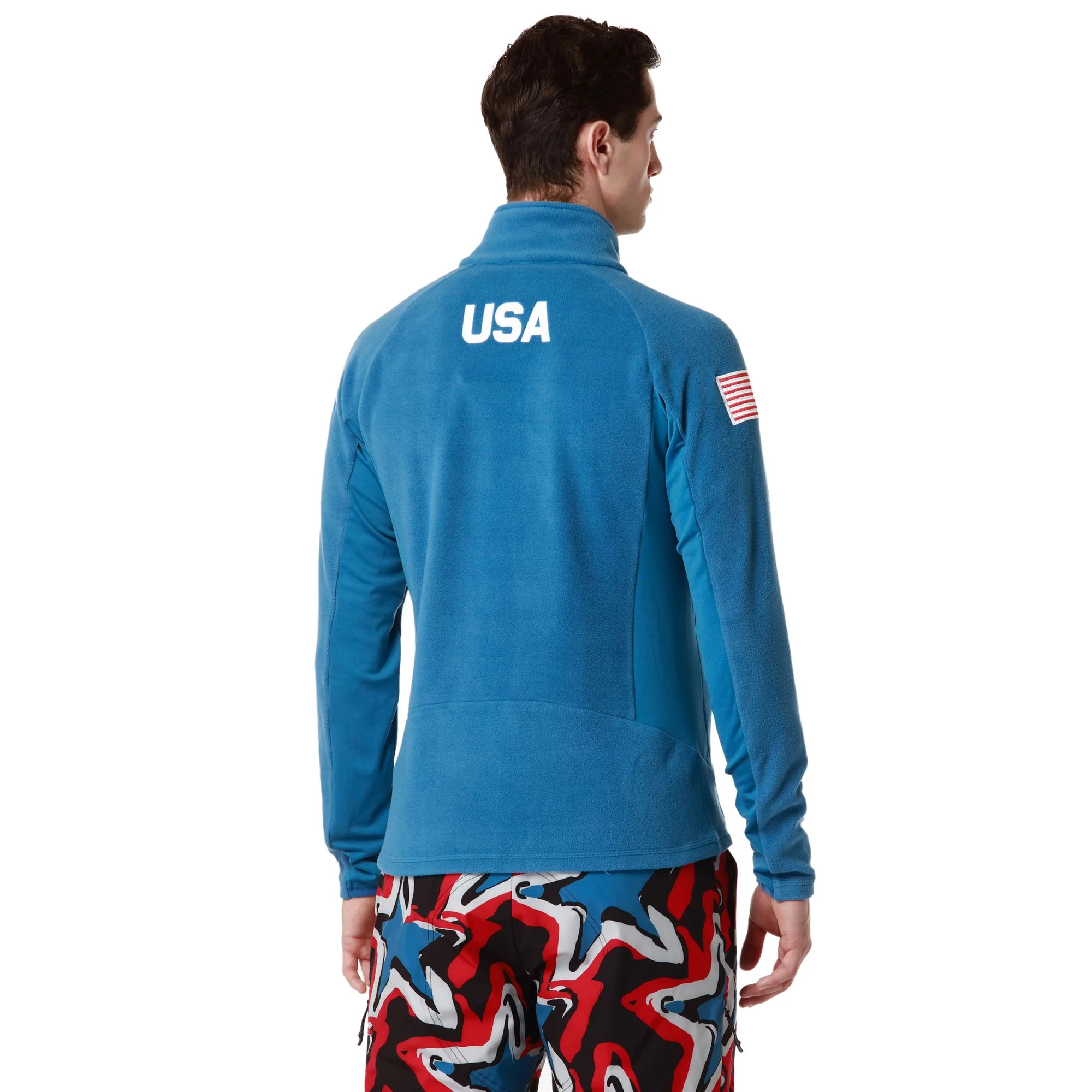 687C US - Fleece - Jacket - Man - Blue Deep Water - Image 7