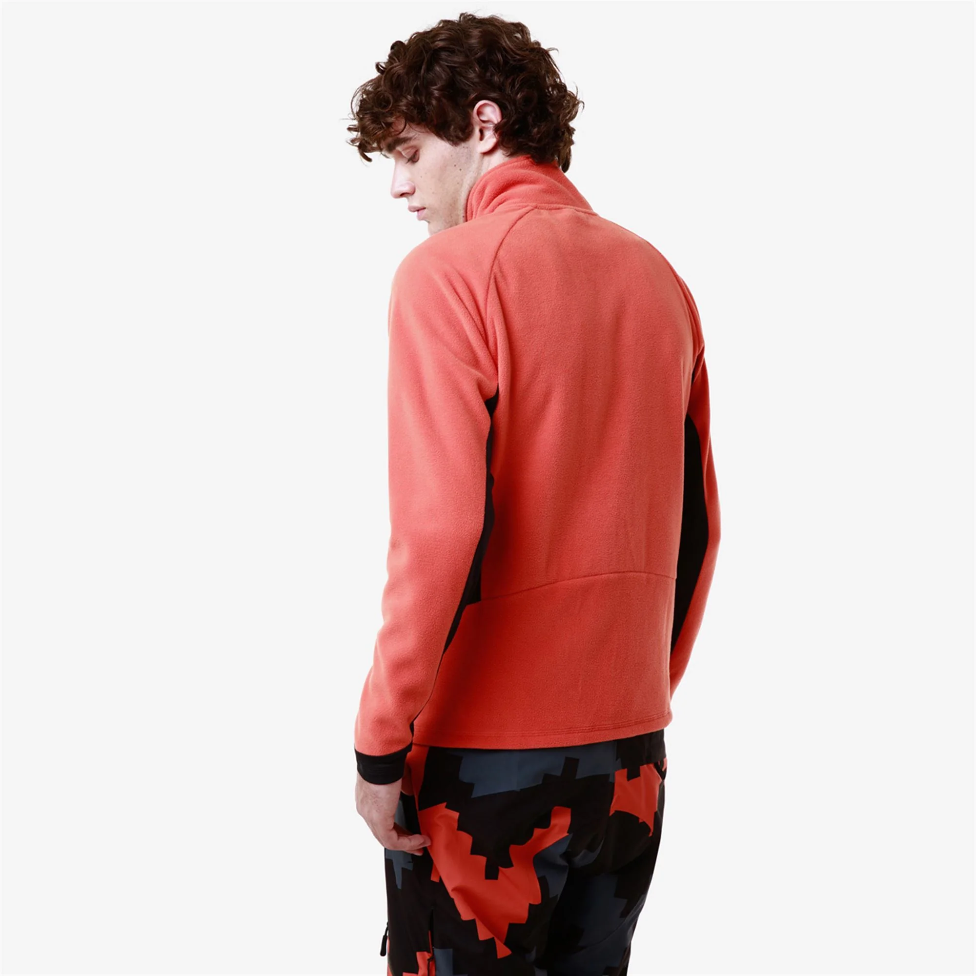 6CENTO 687N - Fleece - Jacket - Man - ORANGE SMUTTY-BLACK - Image 7