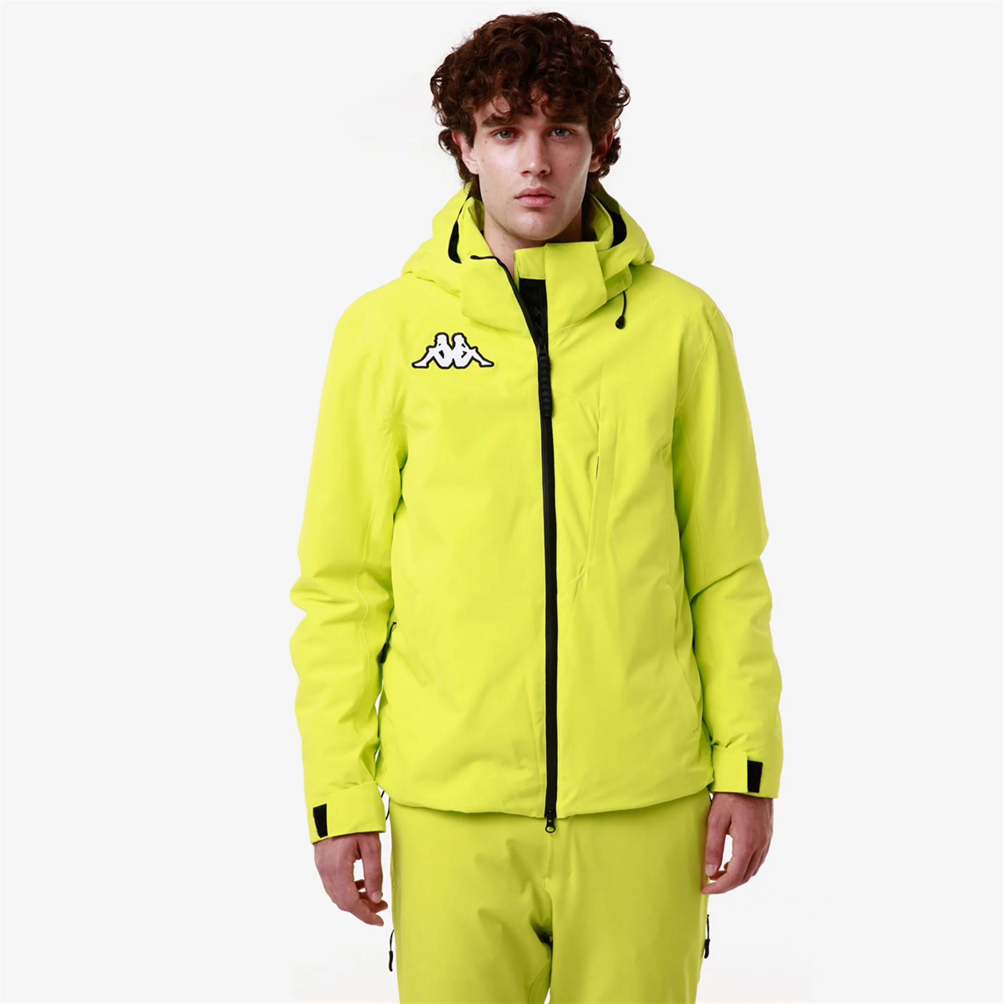 6CENTO 606 - Jackets - Mid - Man - YELLOW LIME-BLACK - Image 5