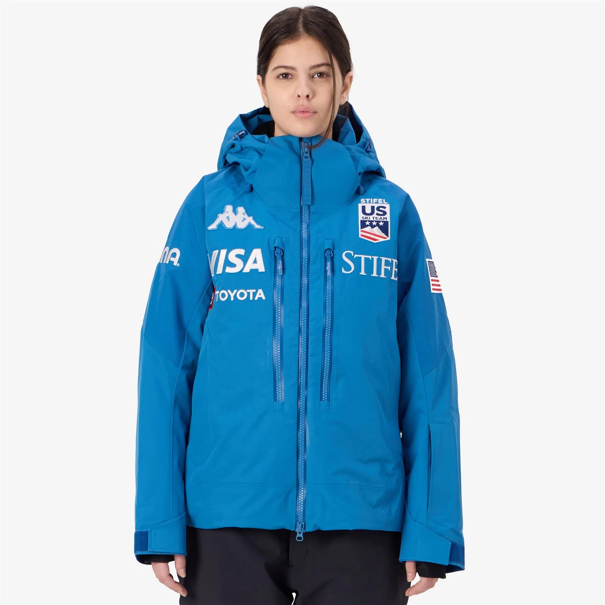 604C US - Jackets - Mid - Woman - Blue Deep Water - Image 4