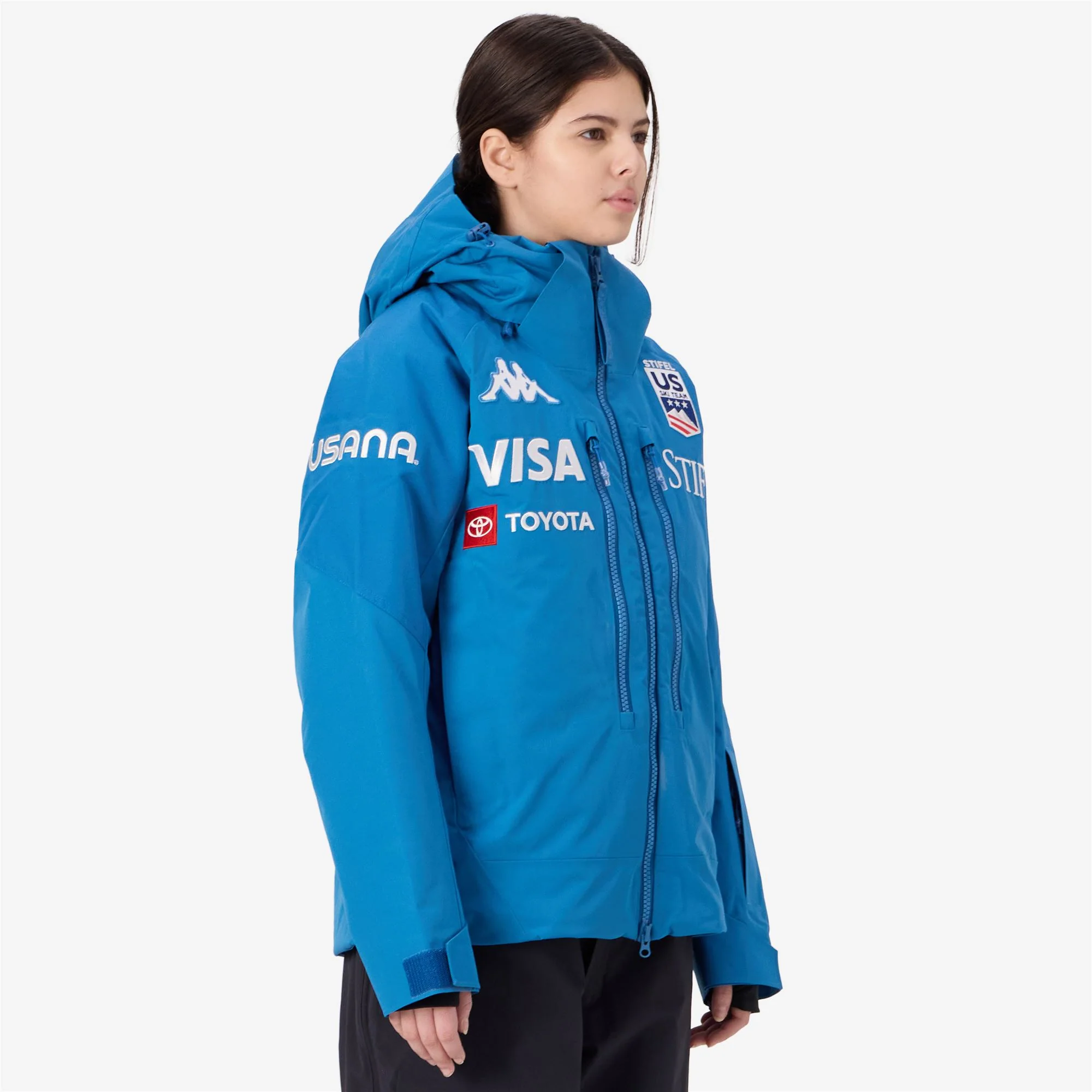 604C US - Jackets - Mid - Woman - Blue Deep Water - Image 5