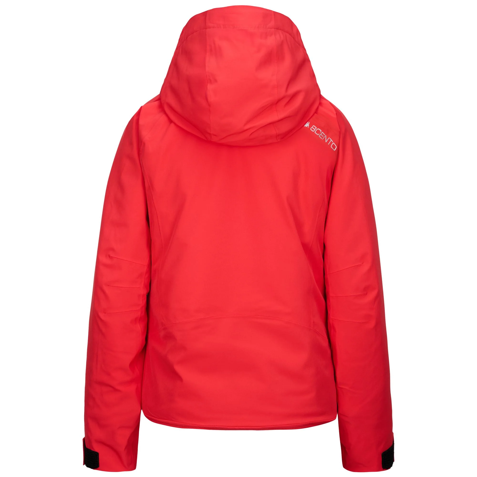 810 - Jackets - Mid - Woman - Red Hibiscus-Black - Image 3