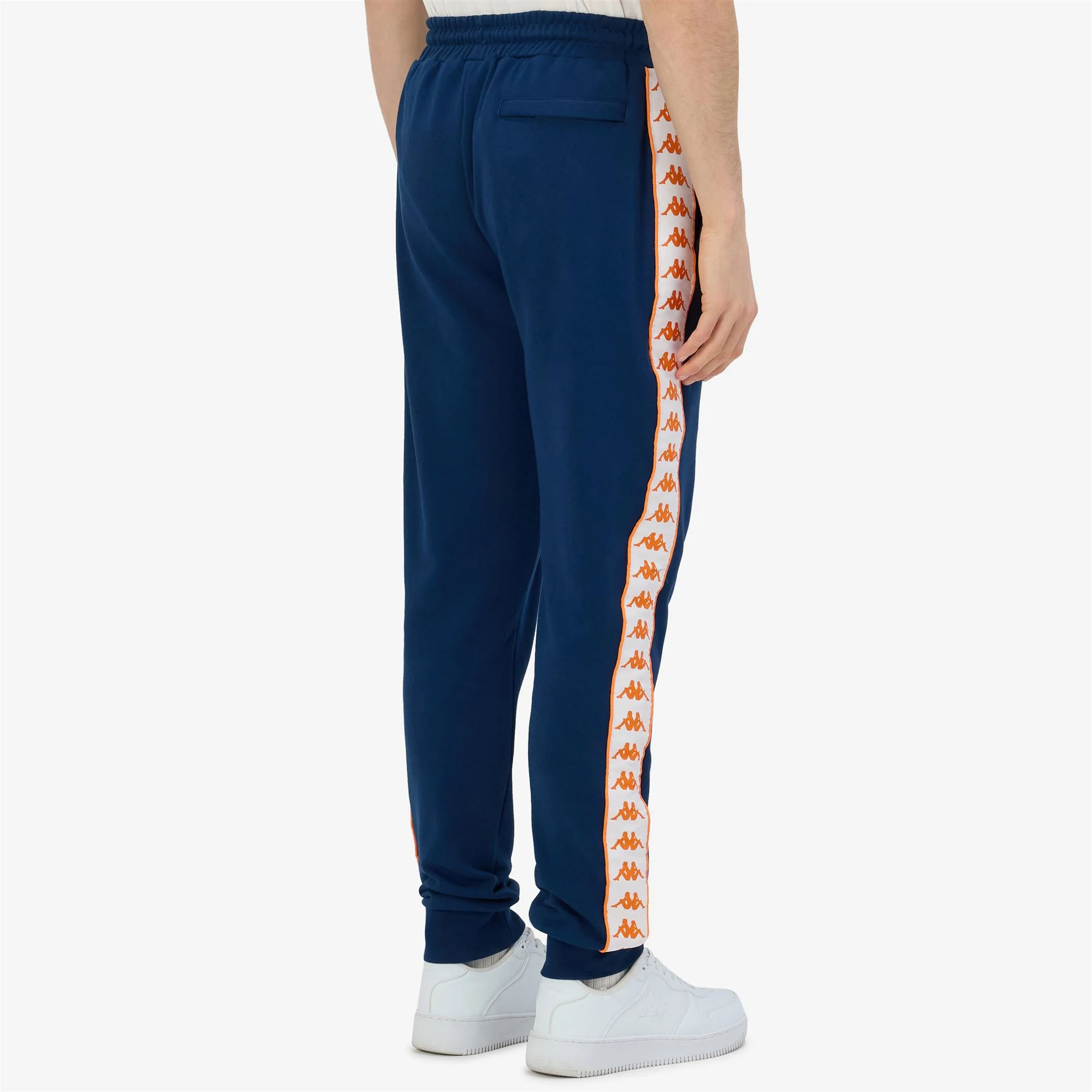 222 BANDA    ALANZ 3 - Pants - Sport Trousers - Man - BLUE DK-ORANGE - Image 7