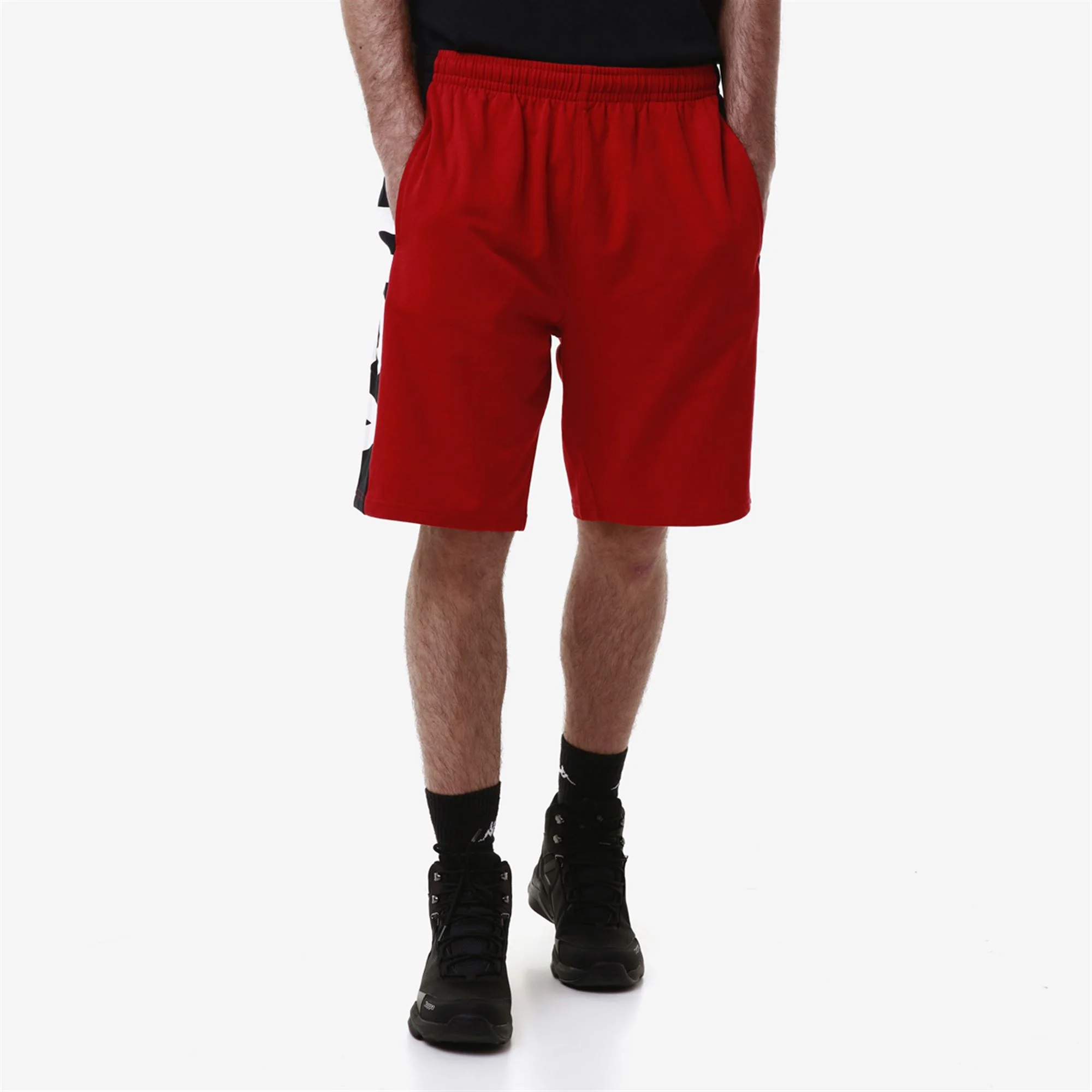 ALOZIP USA US - Shorts - Sport  Shorts - Unisex - RED-BLUE DK NAVY - Image 5