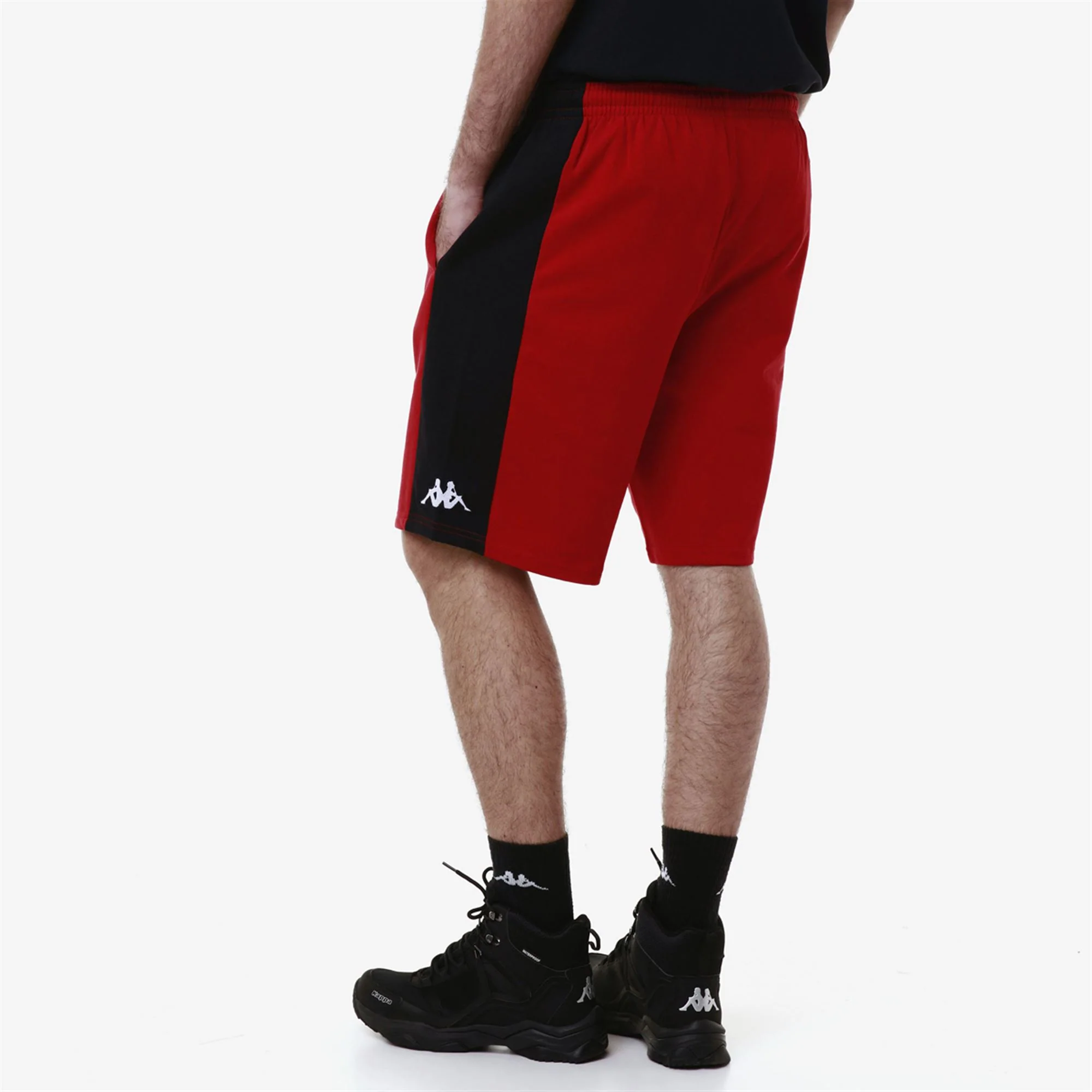 ALOZIP USA US - Shorts - Sport  Shorts - Unisex - RED-BLUE DK NAVY - Image 7
