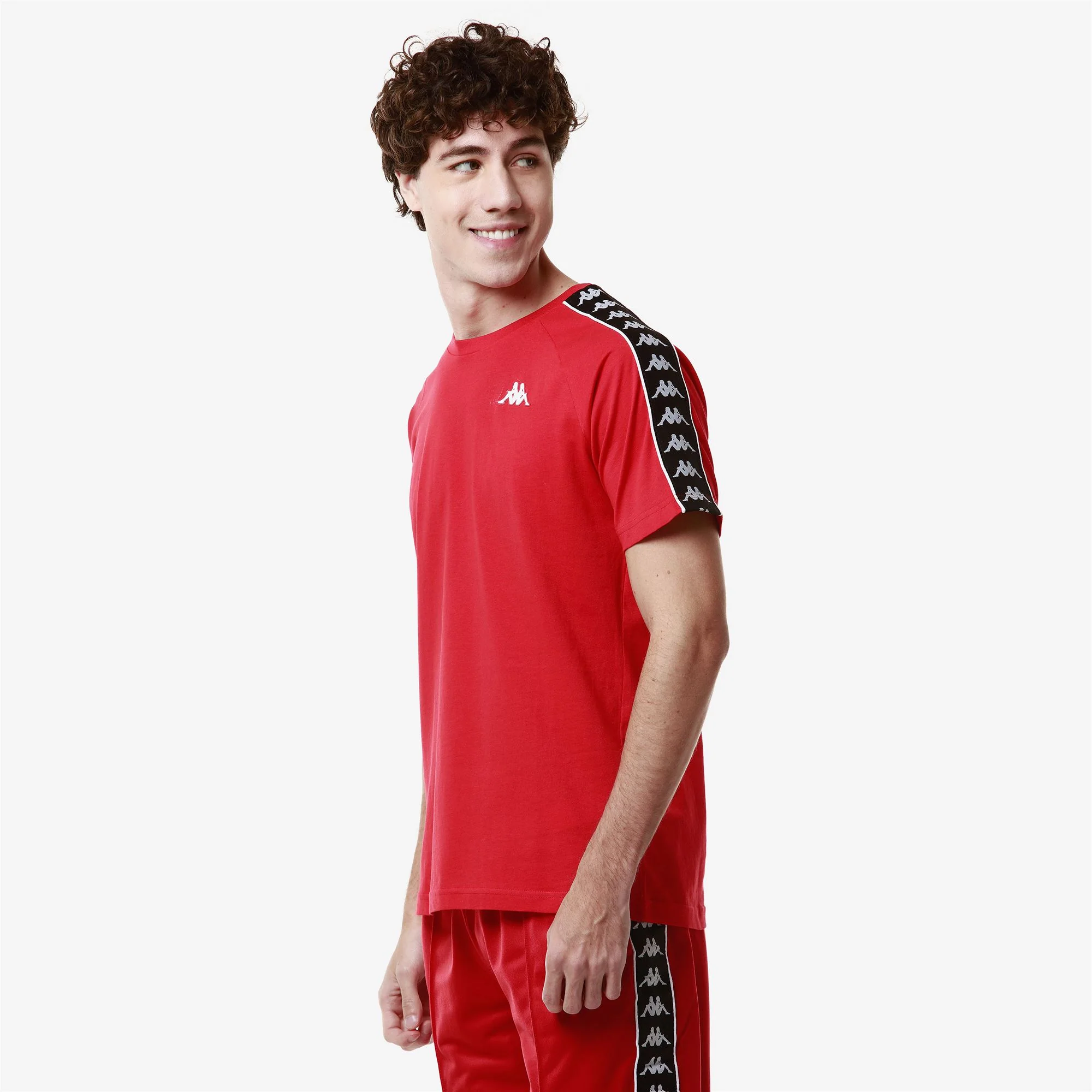 222 BANDA COEN SLIM - T-ShirtsTop - T-Shirt - Man - RED-BLACK - Image 6